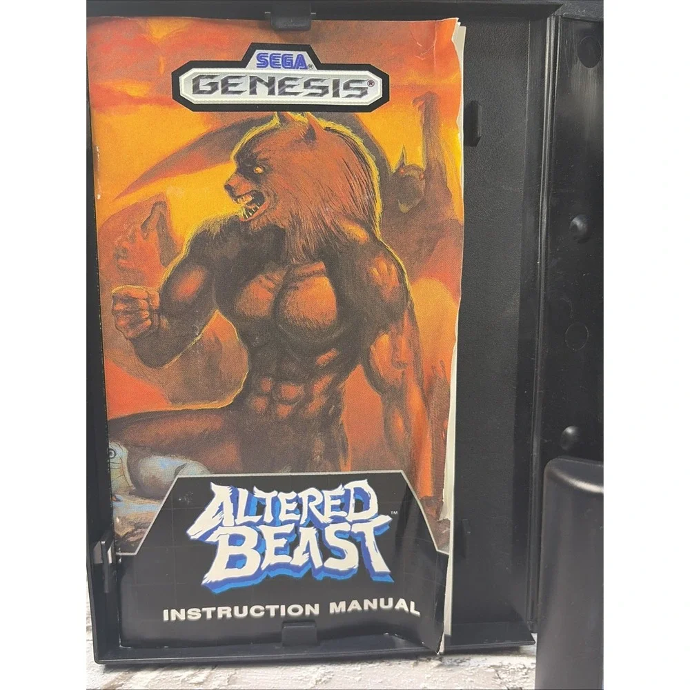 Altered Beast (Sega Genesis, 1989) Complete - CIB - T&W Very Clean
